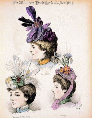 Victorian Era Hats. Sooooo cute! Edwardian Hat, Historical Hats, Victorian Hats, Hats Women, Millinery Hats, Retro Mode, Victorian Women, Women's Hats, Moda Vintage