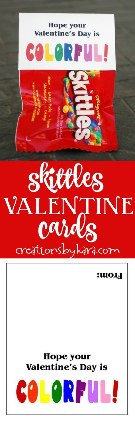 These printable Valentine cards are so cute taped to a mini bag of Skittles. Just perfect for classroom Valentines! Skittles Valentines, Crochet Hair Styles For Kids, Skittles Gift, Skittles Bag, Hair Styles For Kids, Free Printable Valentines Cards, Printable Valentine Cards, Styles For Kids, Classroom Valentines