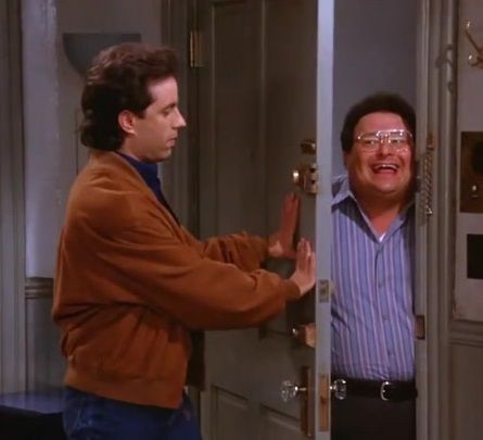 seinfeld and newman Blank Meme Template Seinfeld Meme, Seinfeld, Meme Template, Movie Tv, Tv Shows, Memes