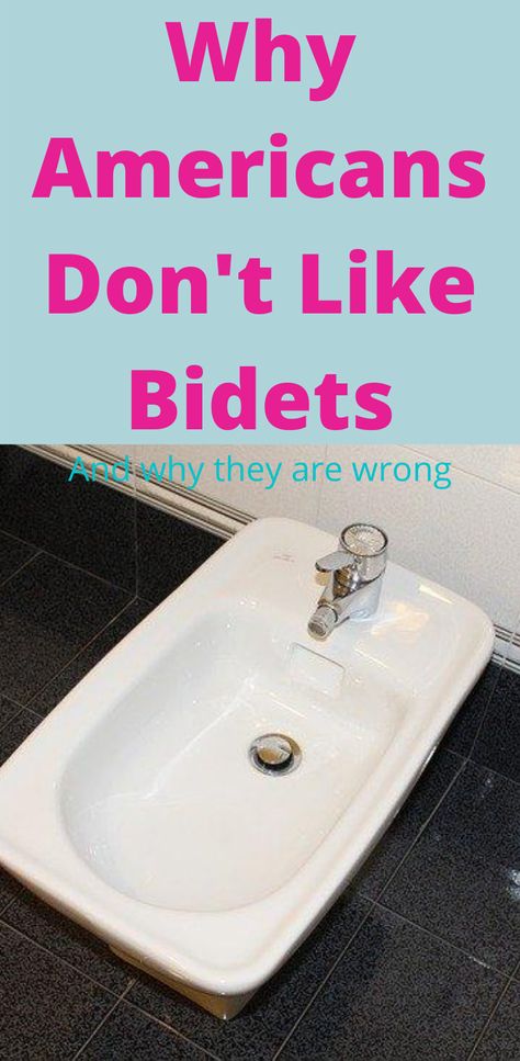 Bidets have been used in pretty much the rest of the world but somehow Americans have never seen the need for them. Why are there no bidets in America?  #bidets #bidettoiletseat #bidetattachment Bidet Toilet Combo, Bidet Toilet Attachment, Electric Toilet, Bidet Attachment, Clogged Toilet, Bidet Bathroom, Bidet Sprayer, Toilet Seats, Bidet Toilet Seat