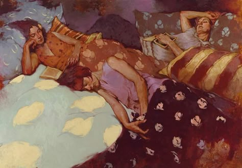 Joseph Lorusso, Sapphic Art, Soyut Sanat Tabloları, Three Graces, Watercolor Wallpaper, Arte Inspo, Wow Art, A Level Art, Ap Art