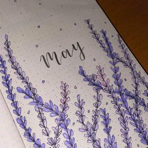 Weekly Log, May Bullet Journal, Bullet Art, Habit Tracker Bullet Journal, Pretty Journals, Floral Drawing, Bullet Journal Lettering Ideas, Bullet Journal Art, Bullet Journal Inspo