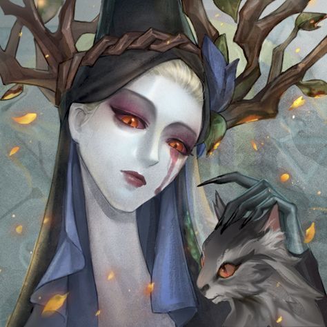 Animal Witch, Witch Portrait, Cosmic Witch, Eldritch Horror, V Games, Identity V, Identity Art, Sculptor, Favorite Character