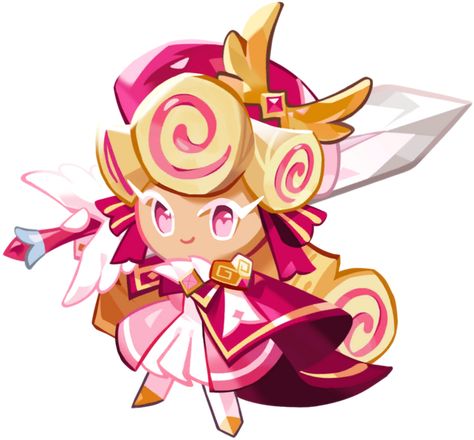 Kouign-Amann Cookie's Costumes | Cookie Run: Kingdom Wiki | Fandom Kouign Amann Cookie, Cookie Costume, Pfp Material, Cookierun Kingdom, Cookie Kingdom, Dragon Cookies, Building Crafts, Princess Cookies, Kouign Amann