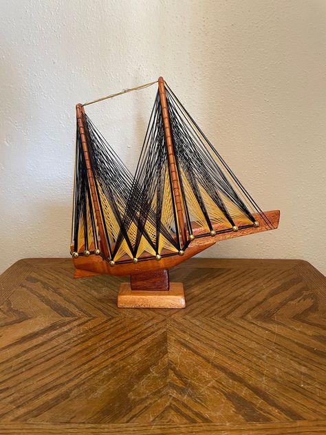 Boat wall art