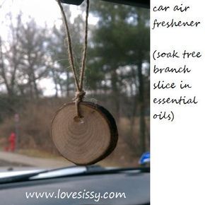 Car air freshener - soak wood slice in essential oils and hang. - Aromeco Air Freshener Car Wardrobe Freshener Toilet Freshener Room Freshener Handbag Freshener Scented Sachet Luxury Fragrance - Berries, Delight, Tropical Present Pack of 3 Wood Air Freshener, Wardrobe Freshener, Toilet Freshener, Diy Air Freshener, Room Freshener, Diy Essentials, Wood Slice Crafts, Car Smell, Car Cleaning Hacks