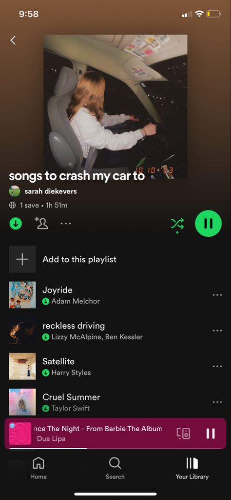 songs to crash my car to spotify playlist aesthetic taylor swift lizzy mcalpine Car Rides Playlist, Spotify Playlist Aesthetic, Spotify Car, Car Playlist, Playlist Aesthetic, Aesthetic Taylor Swift, Playlist Songs, Lizzy Mcalpine, Summer Taylor