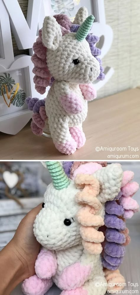 Glamorous Unicorn Amigurumi with Free Crochet Patterns Rolly Polly Crochet Pattern Free, Crochet Cakes, Corak Krusye, Crochet Unicorn Blanket, Crochet Unicorn Pattern Free, Diy Macrame Projects, Crochet Pony, Vintage Crochet Dresses, Amigurumi Unicorn