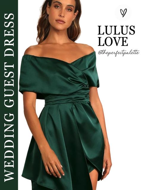 Green holiday dress