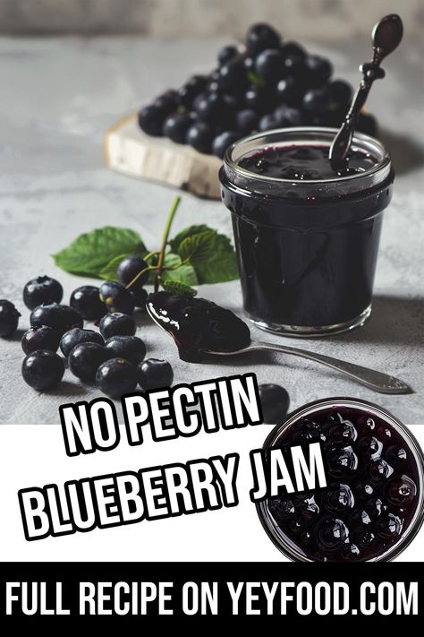 Jam Uses, Sterilizing Canning Jars, Homemade Blueberry Jam, Pectin Recipes, Cinnamon Bread Easy, Hacks For Home, Pineapple Soft Serve, Blueberry Jam Recipe, Berry Jam