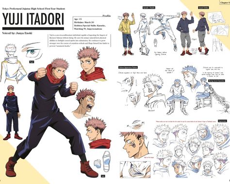 Character Sheets Anime, Jujutsu Kaisen Character Sheet, Character Sheets Drawing, Jjk Character Sheets, Jjk Character Design, Character Sheet Reference, Anime Character Sheet, Character Design Sheet, Jjk Characters