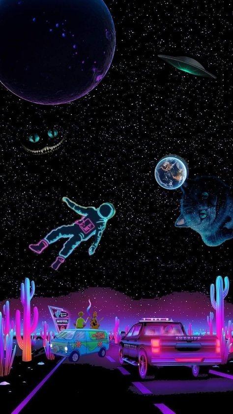 4k Trippy Wallpaper, Iphone Wallpaper Neon, Alien Iphone Wallpaper, Crazy Backgrounds, Trippy Aesthetic, Trippy Wall Art, Trippy Iphone Wallpaper, Trippy Wall, Moon Reading