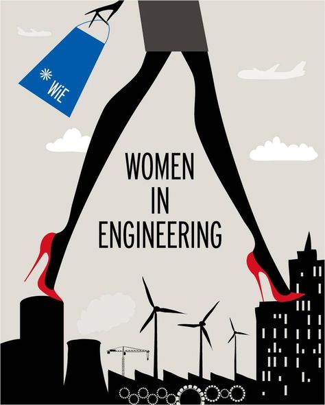 An Open Letter To All The Females In Engineering Engineer Humor, Engineering Poster, Women In Engineering, Ing Civil, Engineering Quotes, Female Engineer, Engineering Humor, Tech Women, Industrial Engineering