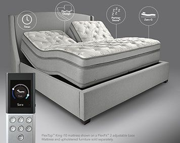 #CommitToSleep Sleep Number<sup>®</sup> FlexFit<sup>™</sup> 2 Adjustable Base #FreeSample  http://h5.sml360.com/-/2bbbe Sleep Number Bed Frame, Sleep Number Bed, Couple Sleeping, Smart Bed, Adjustable Bed Base, King Sheets, King Bed Frame, Adjustable Base, Comfort Mattress