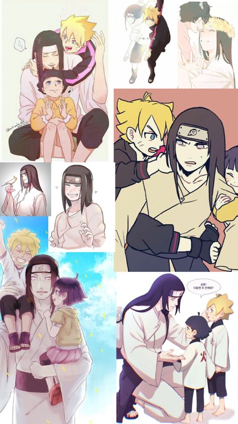 Neji x boruto x himawari Himawari And Boruto, Boruto And Himawari, Boruto Himawari, Boruto X, Anime Naruto, Naruto, Anime