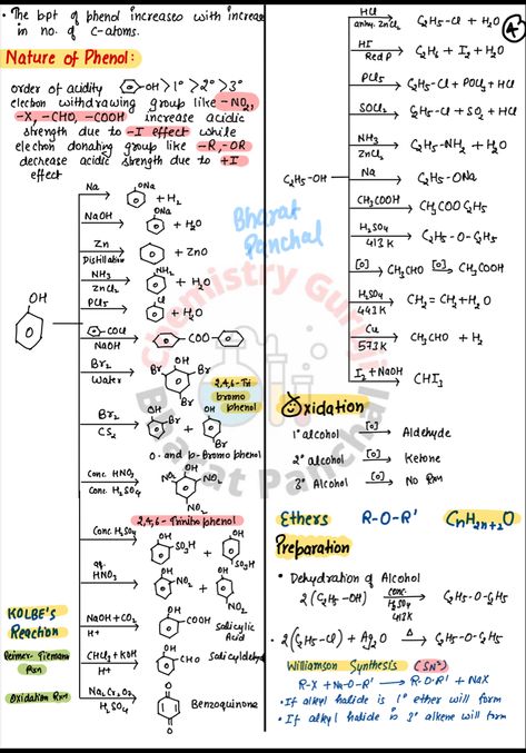 Alcohol Phenol Ether Short Notes, Name Reactions Organic Chemistry Class 12, Alcohol Phenol Ether Mind Map, General Organic Chemistry Notes, Alcohol Phenol Ether Notes, Organic Chemistry Cheat Sheet Class 12, How To Study Organic Chemistry, Solutions Class 12 Chemistry Notes, Organic Chemistry Notes Class 12