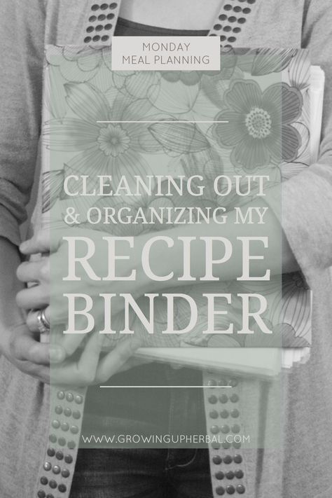 This month, I'm sharing how I'm cleaning out & organizing my recipe binder in a way that makes it easier and quicker to create healthy meal plans. Recipe Organization Binder, Home Organization Ideas, Home Management Binder, Recipe Binders, Recipe Binder, Binder Organization, My Recipes, Recipe Organization, Menu Planning