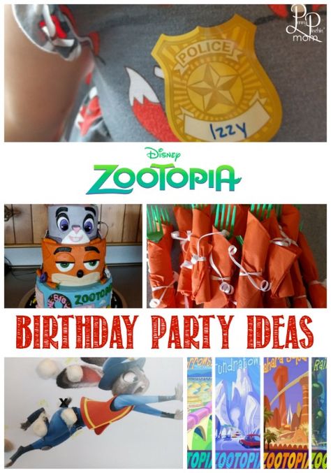 If your kids are in love with Zootopia, you can throw them a fun themed birthday party!  Lots of ideas from food to games (and even decor). Zootopia Birthday Party Ideas, Zootopia Birthday Party, Zootopia Birthday, Zootopia Party, Themed Birthday Party Ideas, Pink And Gold Birthday Party, Bathroom Spray, Christmas Tale, Kids Birthday Themes