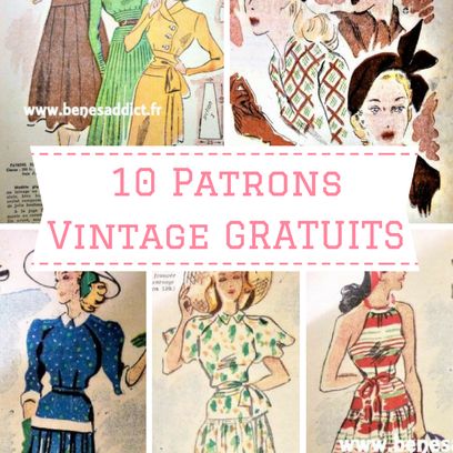 Free Vintage Sewing Patterns, Unique Sewing Patterns, Vintage Sewing Patterns Free, Sewing Patterns Free Women, Patron Vintage, Retro Sewing Patterns, Beginner Sewing Patterns, Handmade Wardrobe, Vogue Sewing Patterns