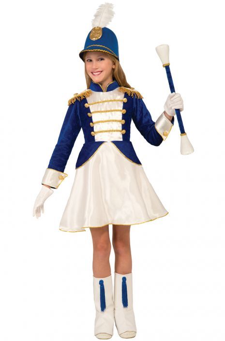 Majorette Costumes, Drum Majorette, Majorette Uniforms, Marching Band Uniforms, Band Uniforms, Fancy Dress Up, Easy Costumes, Fancy Hats, Halloween Costumes For Girls