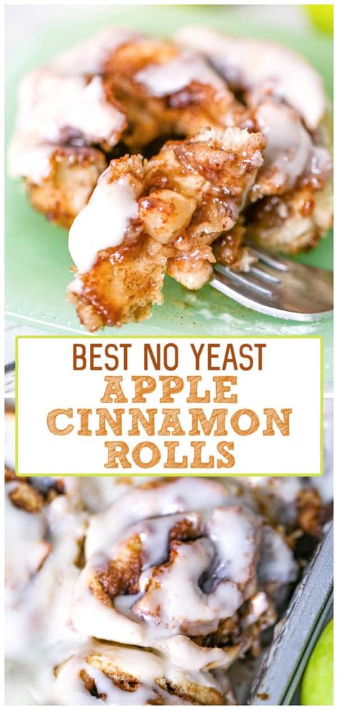 Cinnamon Rolls Without Yeast, Gooey Cinnamon Rolls, Cinnamon Desserts, Crumb Coffee Cakes, Cinnamon Bun Recipe, Cinnamon Filling, Fluffy Cinnamon Rolls, Apple Desserts Easy, Cinnamon Roll Recipe