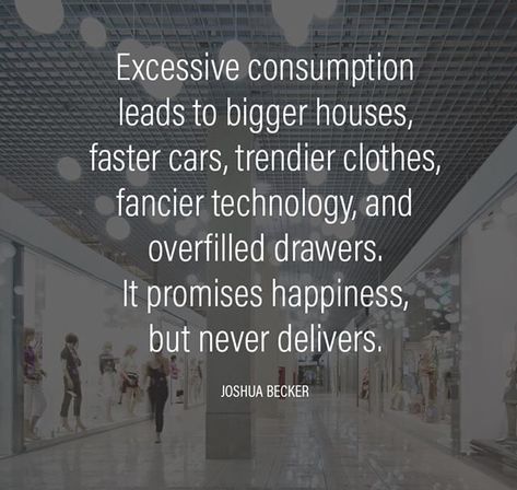 Consumerism Quotes, Anti Consumerism, Cars Quotes, Decluttering Inspiration, Minimalist Inspiration, Minimal Living, Minimalist Quotes, Simplifying Life, Finding Happiness