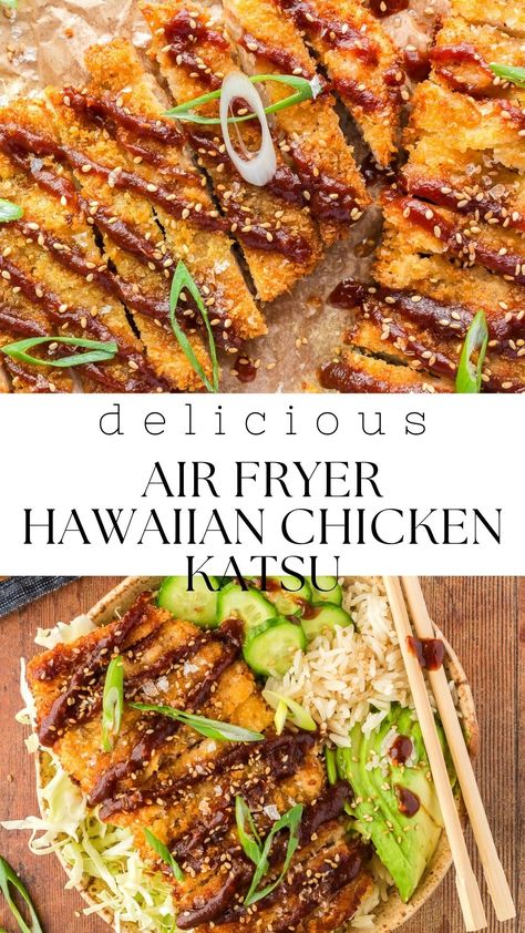 This Hawaiian Katsu recipe features crispy, golden brown chicken served with a savory and tangy homemade katsu sauce. Katsu Sauce, Katsu Chicken, Katsu Recipes, Brown Chicken, Chicken Katsu, Steamed White Rice, Gluten Free Bread Crumbs, Breaded Chicken Breast, Japanese Curry