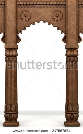 Traditional Indian Column Arc Isolated on White Shivrajyabhishek Images Hd, Digital Invitations Design, Indian Wedding Invitation Card Design, Ganpati Decoration At Home, Wedding Background Images, Wedding Stage Decor, Bungalow Style House Plans, Pillar Design, Ganpati Decoration Design