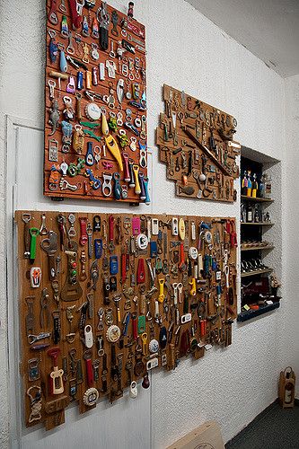 Bottle and can opener museum exposition | vad_levin | Flickr Bottle Opener Display, Bottle Opener Display Ideas, Beer Can Decorations, Diy Beer Tap, Beer Tap Display, Museum Exposition, Diy Beer, Beer Tap, Collection Display