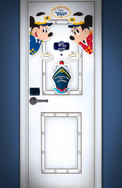 Dcl Door Decorations, Disney Door Magnets Cruise, Disney Cruise Door Decorations Printable, Name Tag Art, Disney Wish Cruise, Disney Cruse, Cabin Door Decorations, Disney Cruise Fish Extender Gifts, Disney Cruise Door Decorations