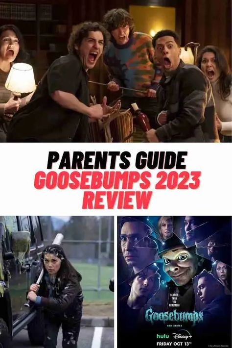 Hulu's Goosebumps 2023 Parents Guide #Hulu #DisneyPlus #Goosebumps #Goosebumps2023 #ParentsGuide #Review Goosebumps 2023, Goosebumps Poster, Goosebumps Show, Goosebumps Tv Show, Goosebumps Film, Goosebumps T Shirt, Horror Show, Parenting Guide, Disney Plus