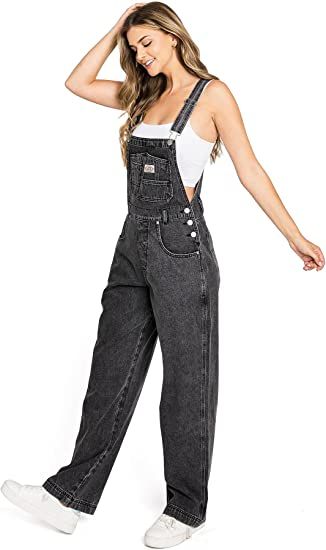 Amazon.com: Lana Roux 90s Retro Revolt Dungaree Utility Denim Twill Jumpsuit Overalls (Black, X-Small) : Clothing, Shoes & Jewelry Jumpsuit Jean, Overalls 90s, Overalls Black, Jumpsuit Overalls, Black Overalls, Jean Overalls, 90s Retro, Denim Overalls, Denim Jumpsuit