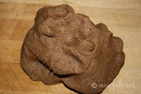 Coffee Playdough-way to use coffee grounds Coffee Playdough, Preschool Construction, Wee Folk Art, Quiet Time Activities, Wee Folk, Uses For Coffee Grounds, Playdough Recipe, Coffee Grinds, French Roast