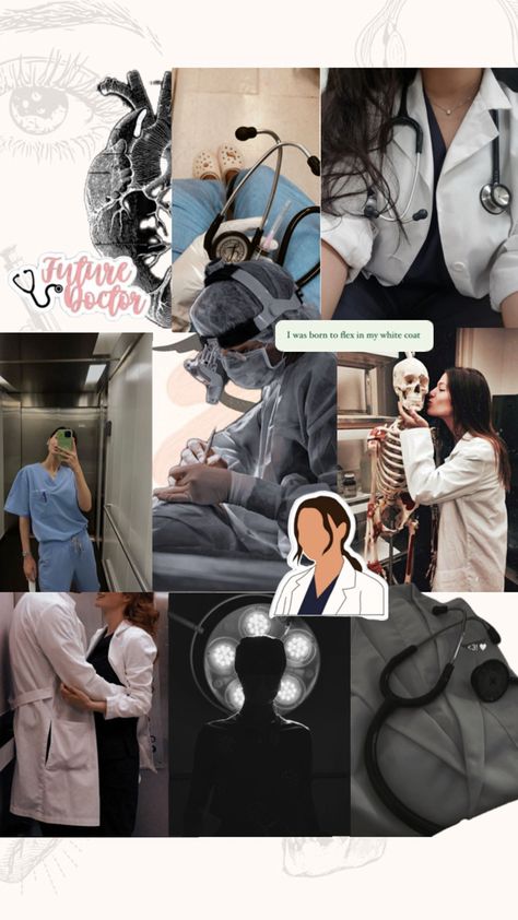 Doctor aesthetic 👩🏻‍⚕️🥼🩺🩻 Brunette Doctor Aesthetic, Vintage Doctor Aesthetic, Female Doctor Art, Female Doctor Aesthetic, Lady Doctor, Doctor Aesthetic, Sonography Student, 2nd Choice, Medical Student Motivation