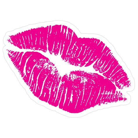 Decorate laptops, Hydro Flasks, cars and more with removable kiss-cut, vinyl decal stickers. Glossy, matte, and transparent options in various sizes. Super durable and water-resistant. Bright Neon Hot Pink Lips Shirt with kiss lipstick print Lipstick Sticker, Lips Sticker, Sticker Images, Lipstick Print, Pink Stickers, Lips Shirt, Kiss Lipstick, Hot Pink Lips, Y2k Pink