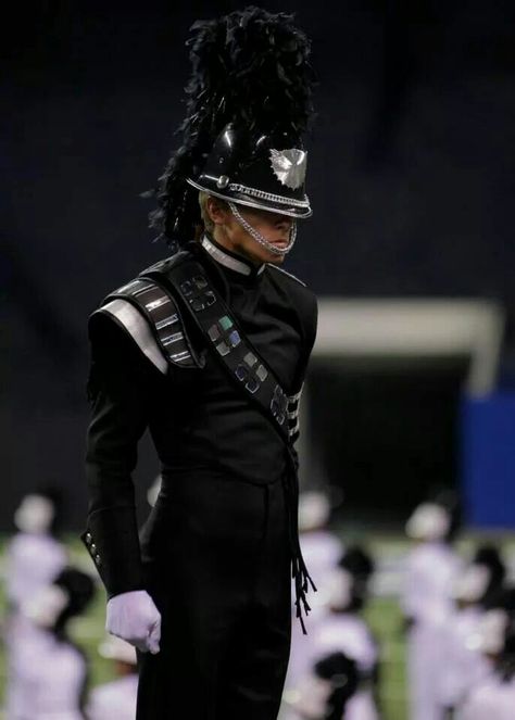 2013 Phantom Regiment Marching Band Uniforms High Schools, Marching Band Outfits, Band Majorette Uniform, Marching Band Uniforms Drum Major, Phantom Regiment, Band Conductor, Drum Majorette, Marching Band Uniforms, Fishnet Leggings