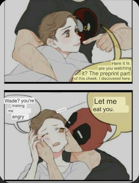 Spideypool Comic, Deadpool Y Spiderman, Deadpool X Spiderman, Spaider Man, Deadpool And Spiderman, Y2k T Shirt, Anime Cupples, Funny Marvel Memes, Marvel Fan Art