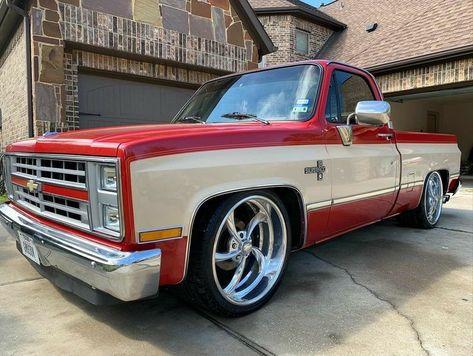 1987 Chevy Silverado, Squarebody Chevy, 1966 Chevy Truck, Classic Cars Trucks Chevy, Vintage Chevy Trucks, Square Body Chevy, Obs Truck, Single Cab Trucks, Chevy Trucks Silverado