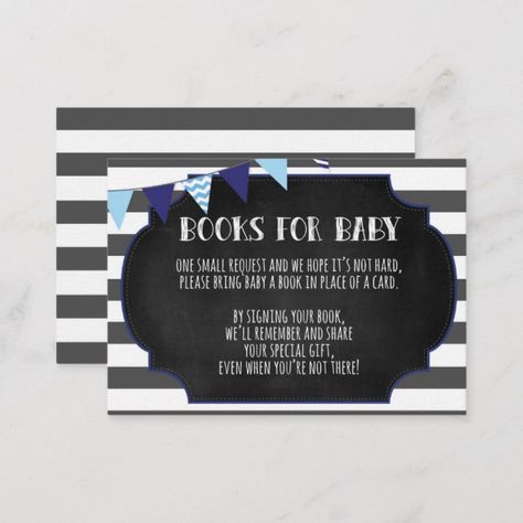 Blue and Gray Stripes Flags Book Request Card #Ad , #Aff, #Flags#Book#Request#Stripes Dandelion Designs, Raffle Ticket, Baby Shower Brunch, Babies Newborn, Baby Shower Diaper Raffle, Artist Card, Chalkboard Style, Diaper Raffle Tickets, Baby Shower Diapers