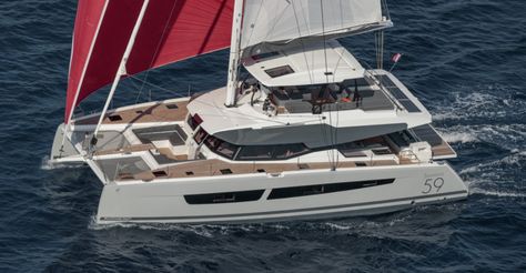 Fountaine Pajot Samana 59 - Yacht Sales | Kiriacoulis Krazy Kat, Online Brochure, Catamaran Yacht, Ocean Sailing, Mediterranean Cruise, British Virgin Islands, Motor Yacht, Yacht Charter, Virgin Islands