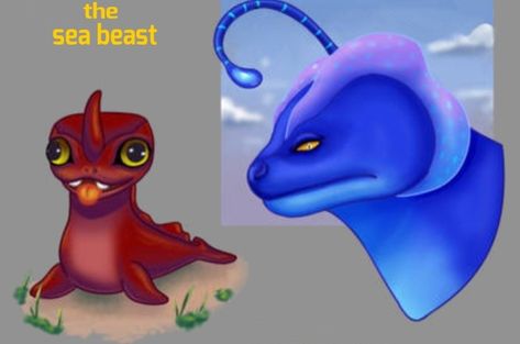 The Sea Beast Fanart, Sea Beast Fanart, The Sea Beast, Sea Beast, Fairytale Creatures, Dragon City, Sea Monster, Kaiju Art, Animated Animals