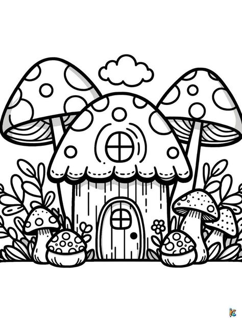 Trippy Coloring Pages, Mushroom Coloring Pages, Mushroom Coloring, Free Adult Coloring Printables, Stitch Coloring Pages, Coloring Pages For Grown Ups, Mushroom Paint, Hippie Trippy, Adult Coloring Books Printables