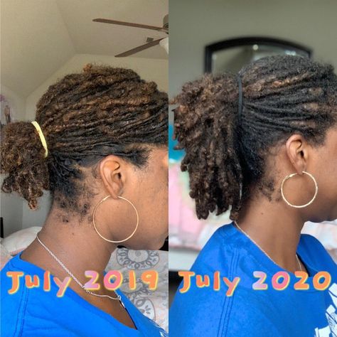 2 Year Loc Growth, Loc Growth Progress, Loc Growth, Pretty Locs, Loc Ideas, Loc Goddess, Natural Locs, Hair References, Loc Inspiration