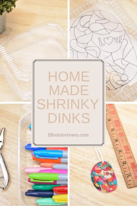 Shrinky Dink Keychain, Shrinky Dink Art, Shrinky Dink Crafts, Shrinky Dink Jewelry, Sharpie Colors, Shrink Paper, Shrink Art, Plastic Food Containers, Shrinky Dink