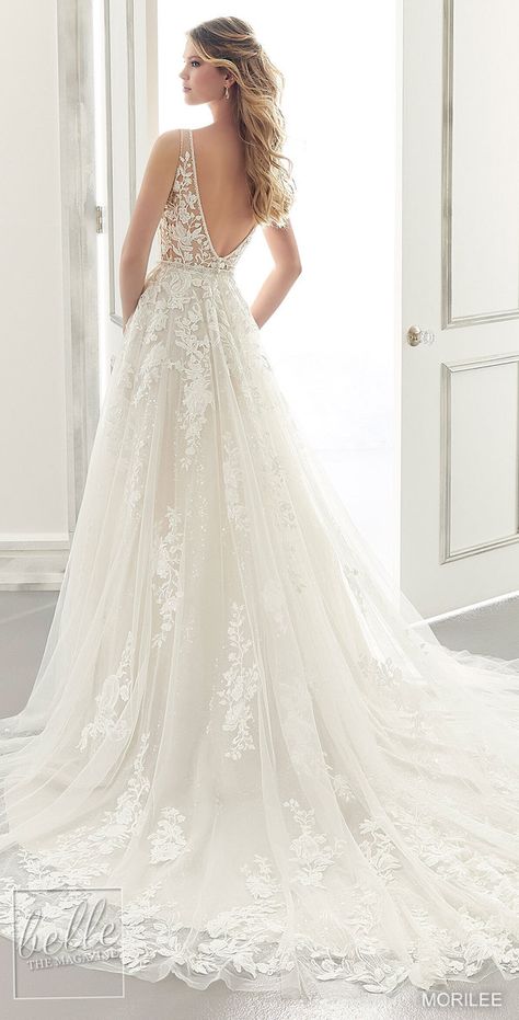 Morilee Wedding Dresses Spring 2021 - Belle The Magazine Morilee Wedding Dresses, Wedding Dresses Spring, A Line Ball Gown, Mermaid Ball Gowns, Morilee By Madeline Gardner, Madeline Gardner, Wedding Inspirasi, Fairy Tale Wedding Dress, Aline Wedding Dress