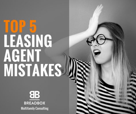 Senior Living Marketing, Everybody Makes Mistakes, Property Management Marketing, Leasing Consultant, Leasing Agent, Apartment Marketing, Rental Property Investment, Apartment Management, Rental Property Management