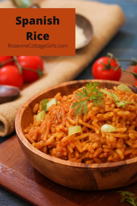 Recipes For Dinner Rice, Spanish Rice Recipes, Rice Recipes Vegetarian, Dinner Recipes Rice, Rice Cooker Spanish Rice, Side Dishes Rice, Rice Dinners, Easy Spanish Rice, Vegetarian Rice Recipes