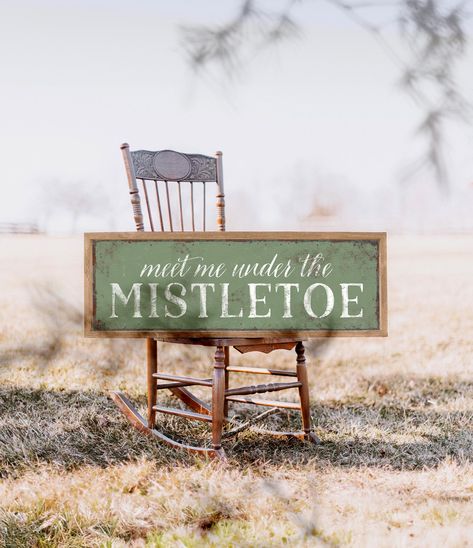 This MEET ME UNDER THE MISTLETOE sign is a unique addition to your Christmas wall decor as you get ready for the holiday season and get into the festive spirit. The vintage lettering and distressed texture add effortless, relaxed style to your modern farmhouse decor. Available printed on canvas, paper, or aluminum, framed or unframed, these make wonderfully thoughtful gifts! SIZES: Choice of 24" x 8", 36" x 12", 48" x 16", 60" x 20", or 72" x 24" MATERIALS: CANVAS -- Printed on smooth, clay-coat Fall Lake House, Mistletoe Sign, Mommy Kissing Santa Claus, Meet Me Under The Mistletoe, Holiday Wall Art, Holiday Wall Decor, Distressed Texture, Under The Mistletoe, Beach Shop