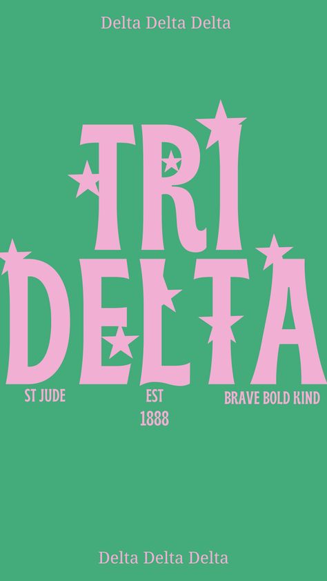 Tri Delta Merch, Delta Gamma Graphics Design, Sorority Graphics, Tri Delta Graphics, Delta Zeta Shirts Design, Kappa Delta Graphic Design, Sigma Delta Tau Recruitment Graphic, Sorority Tshirt Designs, Delta Zeta Graphics