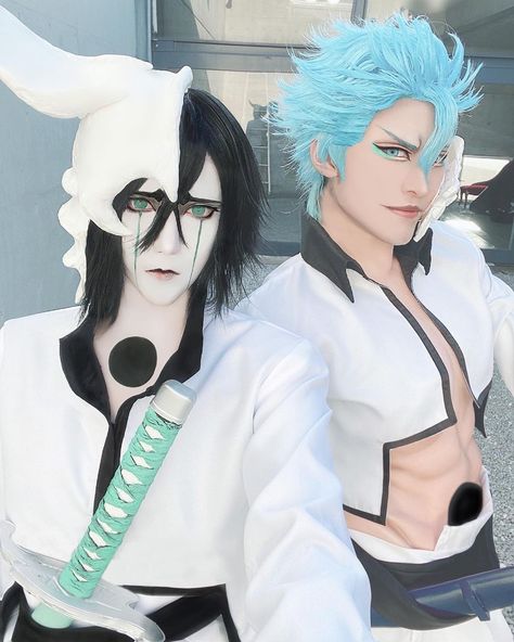 Ulquiorra Cifer from Bleach cosplayed by 🇯🇵 PON(ぽん) ~.~ Ichigo Cosplay, Bleach Cosplay, Bleach Funny, Anime Cosplay Ideas, Ulquiorra Cifer, Bleach Anime Ichigo, Bleach Characters, Cool Anime Guys, Bleach (anime)